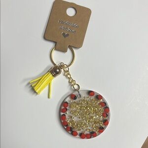 Huayruros Handmade keychains. Chakra, Luck, Protection and Prosperity